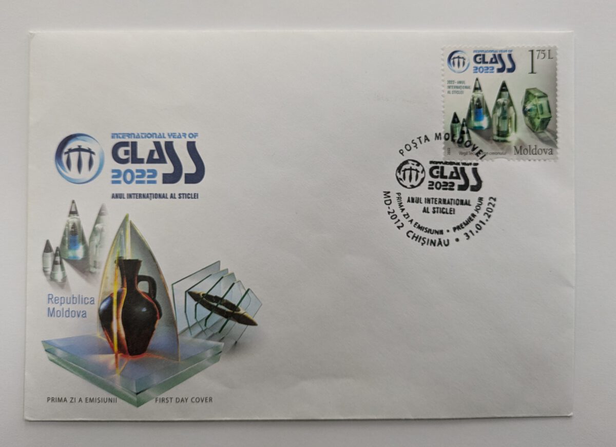 Galerie Plic „Prima zi” „ONU Anul 2022 – Anul internațional al sticlei”