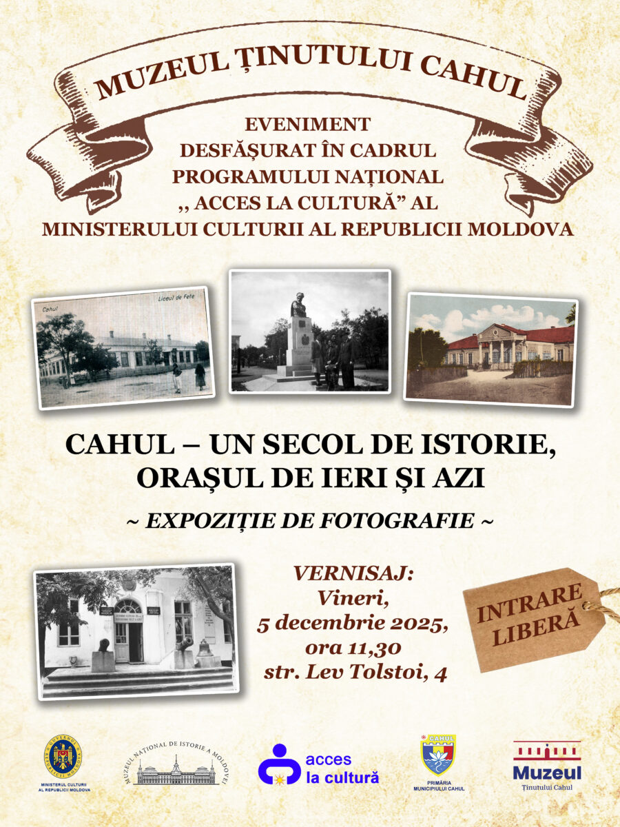 Cahul – un secol de istorie. Orașul de ieri și azi
